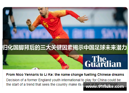 归化国脚背后的三大关键因素揭示中国足球未来潜力